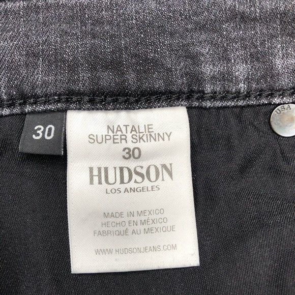 Hudson Natalie High-Rise Skinny Women’s Jeans - Size: 30 - Picture 12 of 15